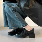 Damen Bequeme Schnürschuhe mit blockierendem Absatz R&B