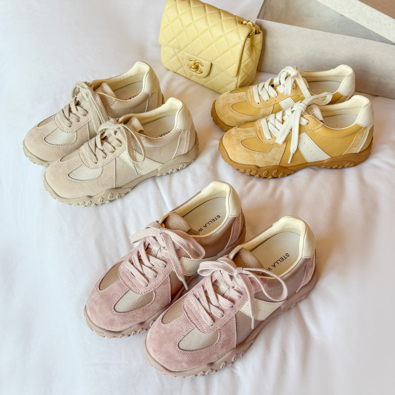Damen sportive Sneakers mit atmungsaktiver Obermaterialkombination und rutschfester Laufsohle R&B