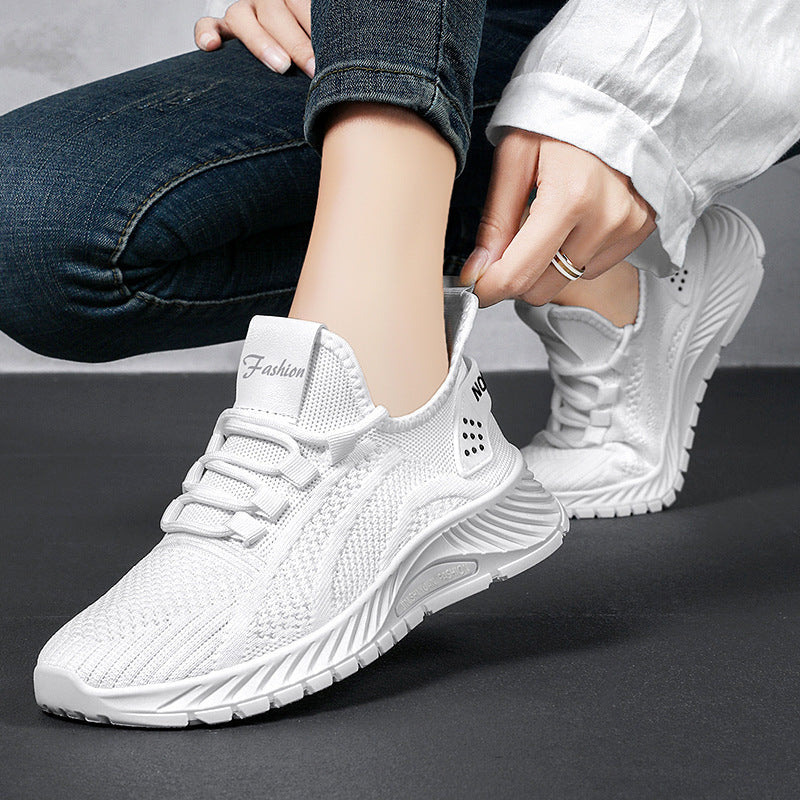 Damen Atmungsaktive Freizeit Sneakers mit rutschfester Sohle R&B