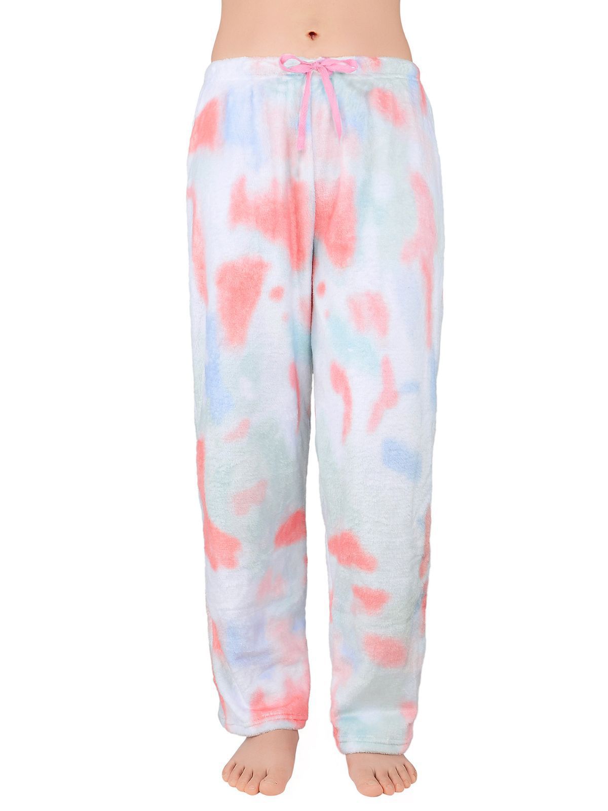 Damen Relaxed Fit Leopardenmuster Loungehose R&B