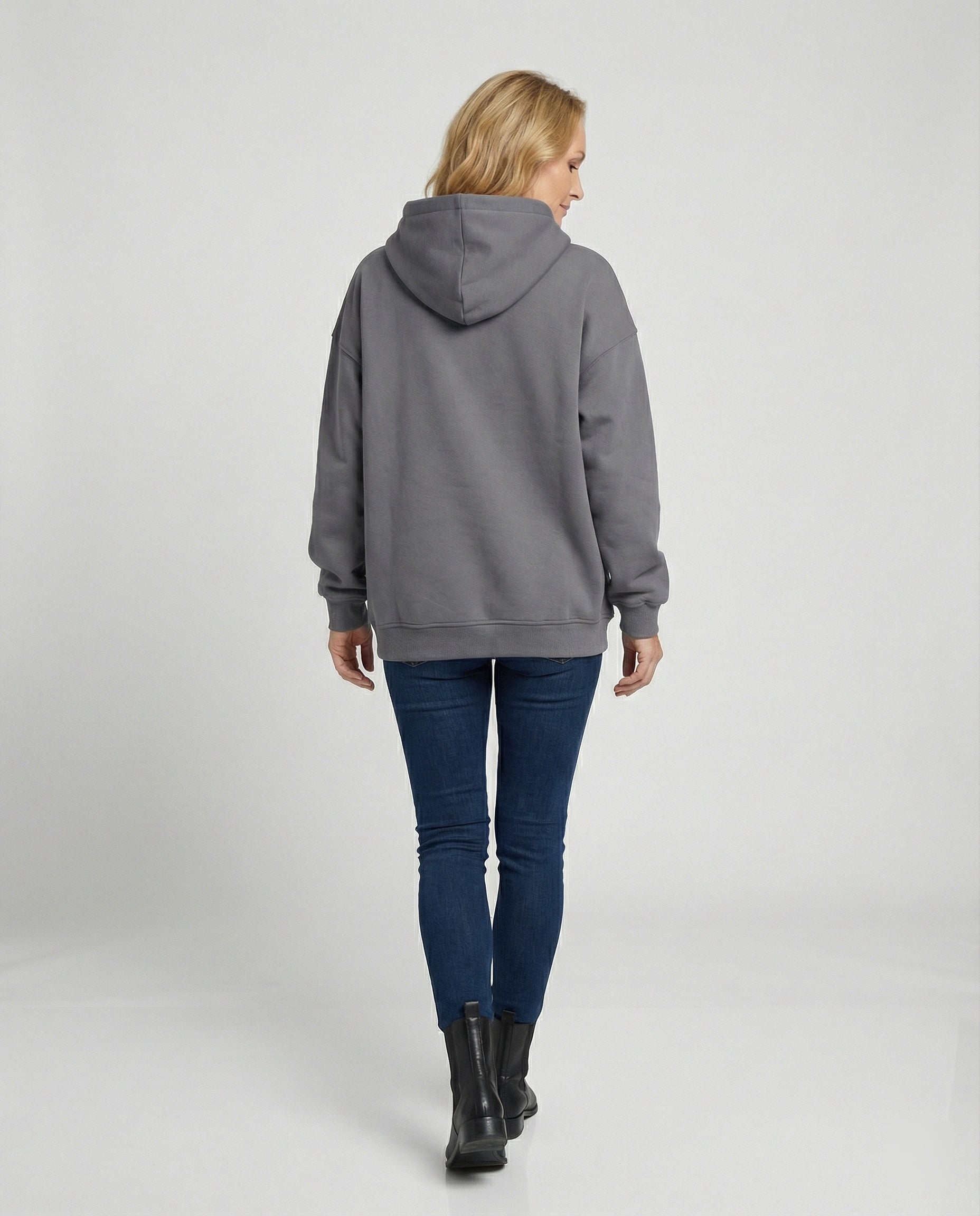 Damen Hoodie oversized Freizeit
