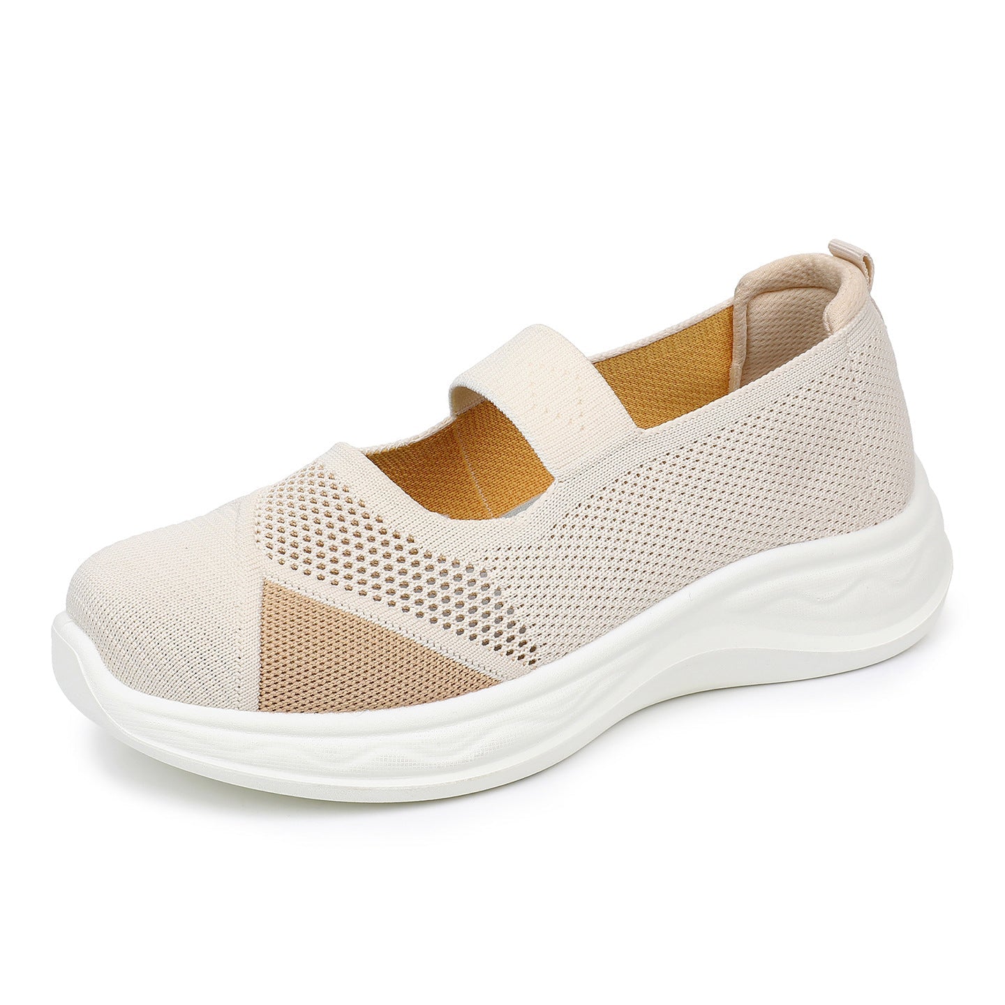 Damen Modische Sneakers mit elastischem Riemen R&B