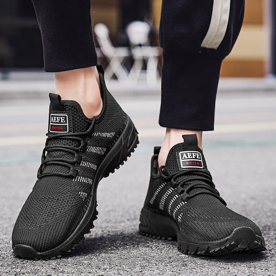 Damen Sportliche Netzsneaker mit flexibler Sohle und atmungsaktiver Struktur R&B