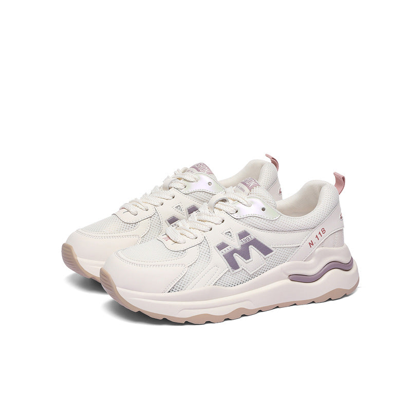 Damen Sportliche und atmungsaktive Laufschuhe mit dämpfender Sohle R&B