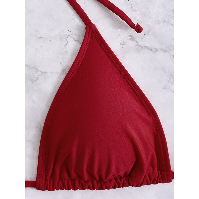 Damen Bikini-Set mit durchscheinendem Rock R&B