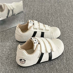 Damen Sneakers mit praktischem Klettverschluss und stylischen Tierapplikationen