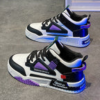 Damen Sportliche High-Top Sneakers mit modischem Design und robustem Sohlenprofil