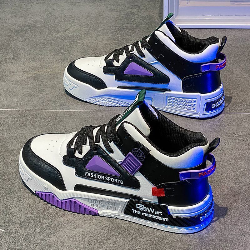 Damen Sportliche High-Top Sneakers mit modischem Design und robustem Sohlenprofil