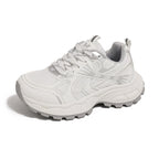 Damen Sportliche Lauf Sneakers mit atmungsaktiver Netzstruktur und dämpfender Sohle R&B