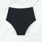 Damen Hochtaillierte Bikini-Hose mit figurformender Raffung R&B