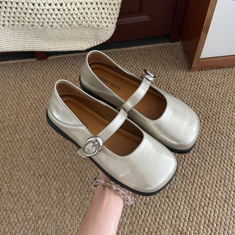 Damen elegante Mary Jane Schuhe mit geschmackvollem Riemchen und komfortablem Fußbett R&B
