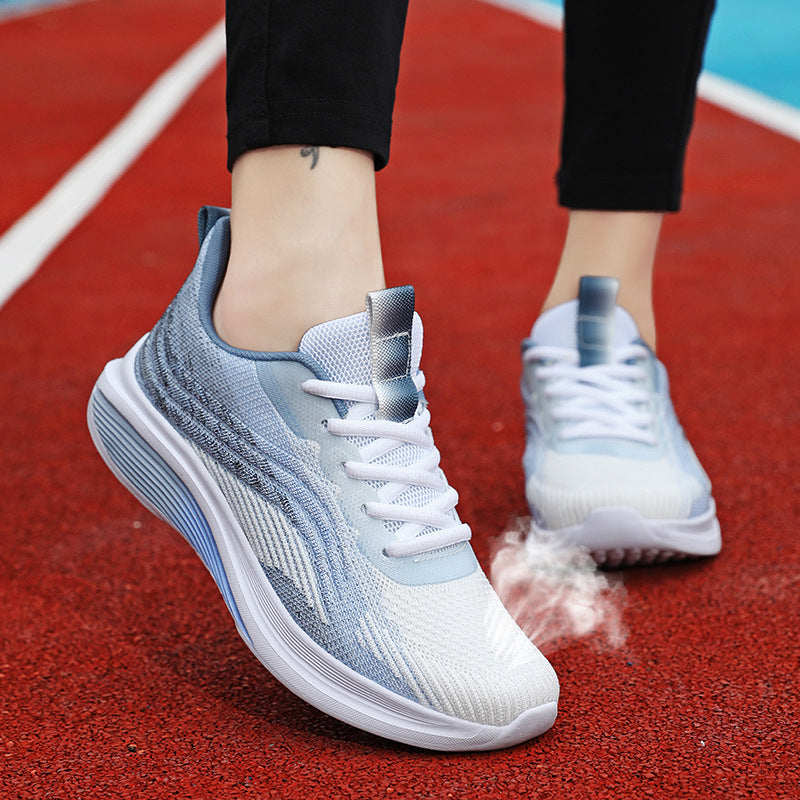 Damen Lauf-Sneaker mit atmungsaktiver Obermaterialstruktur und dämpfender Sohle R&B