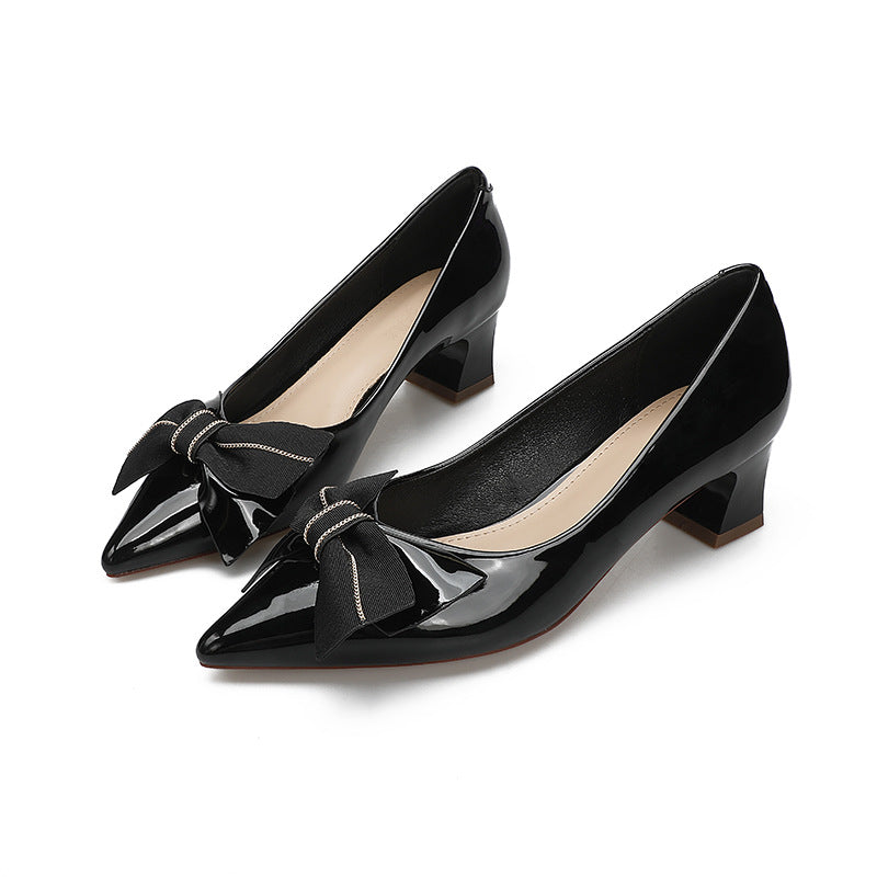 Damen Pumps mit eleganter Schleifenapplikation R&B