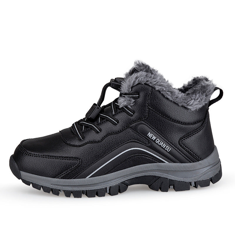 Damen isolierte Winterschuhe mit rutschfester Sohle und warmem Innenfutter R&B