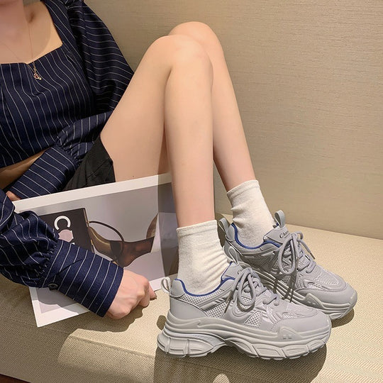 Damen Sportliche Sneaker mit innovativer Dämpfungstechnologie und atmungsaktiver Oberflächenstruktur R&B