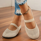 Damen Atmungsaktive Schuh mit elastischem Riemendesign R&B