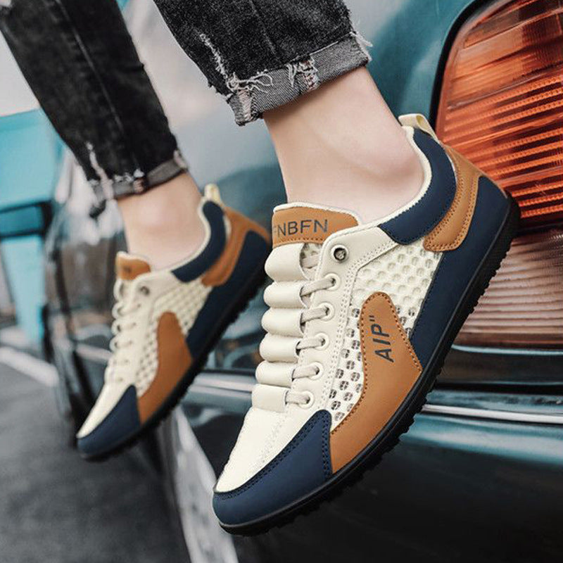 Herren Atmungsaktive Freizeitsneaker mit rutschfester Sohle und flexibler Fußbettgestaltung R&B
