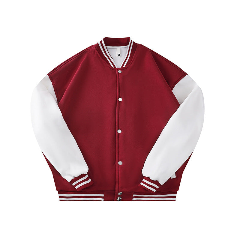 Damen Sportliche Bomberjacke mit Kontrastärmel und modernem Design