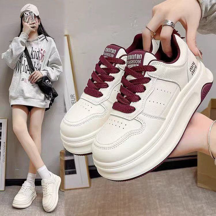 Damen Modische Sneakers mit sportlich-elegantem Design und dämpfender Sohle R&B