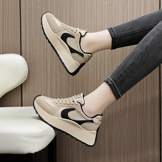 Damen Sportliche Chunky Sneaker mit atmungsaktiver Mesh-Oberfläche und dämpfendem Sohlenprofil R&B