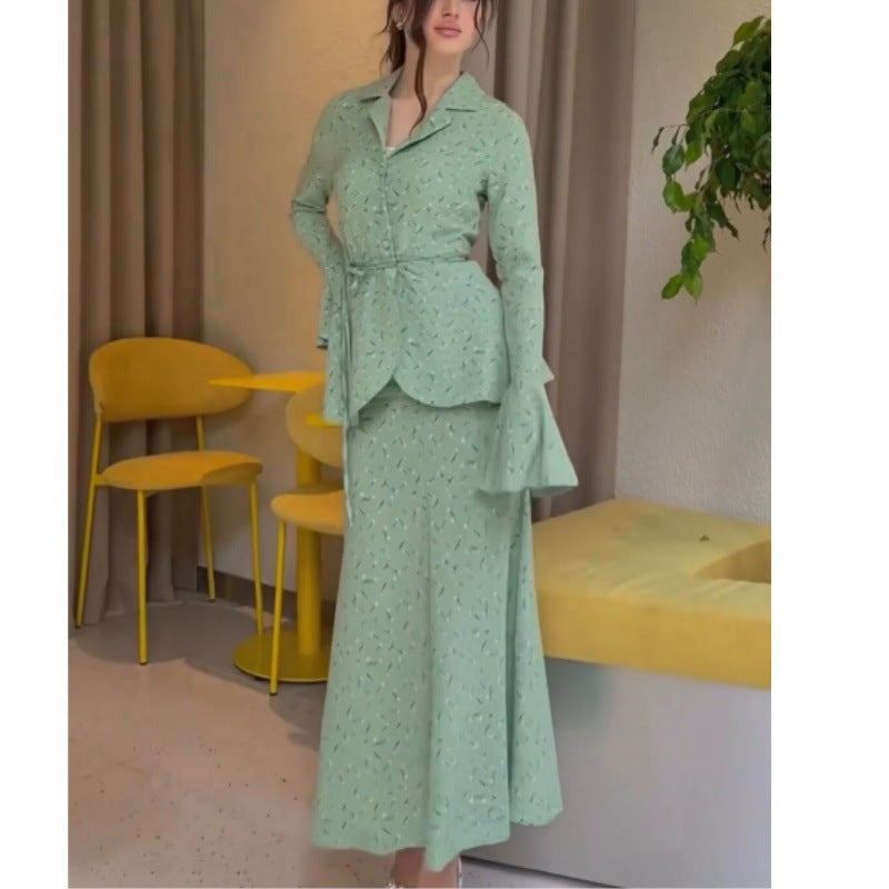 Damen elegantes und modisches Blazer-Set R&B