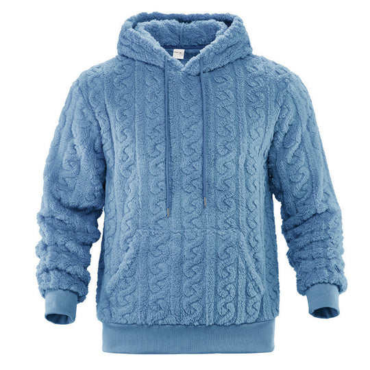 Damen Kuscheliger Fleece-Hoodie mit Strukturmuster R&B