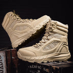 Herren Hohe Outdoor-Wanderschuhe mit rutschfester Sohle und atmungsaktivem Obermaterial