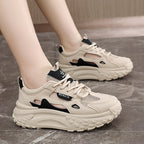 Damen Chunky Sneakers mit atmungsaktiver Oberstruktur und rutschfester Sohle R&B