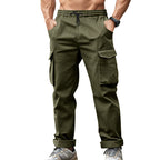 Herren Cargo-Hose mit praktischen Seitentaschen und elastischem Bund R&B