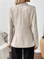 Damen Eleganter und leichter Blazer mit modernem Schnitt und praktischen Taschen R&B