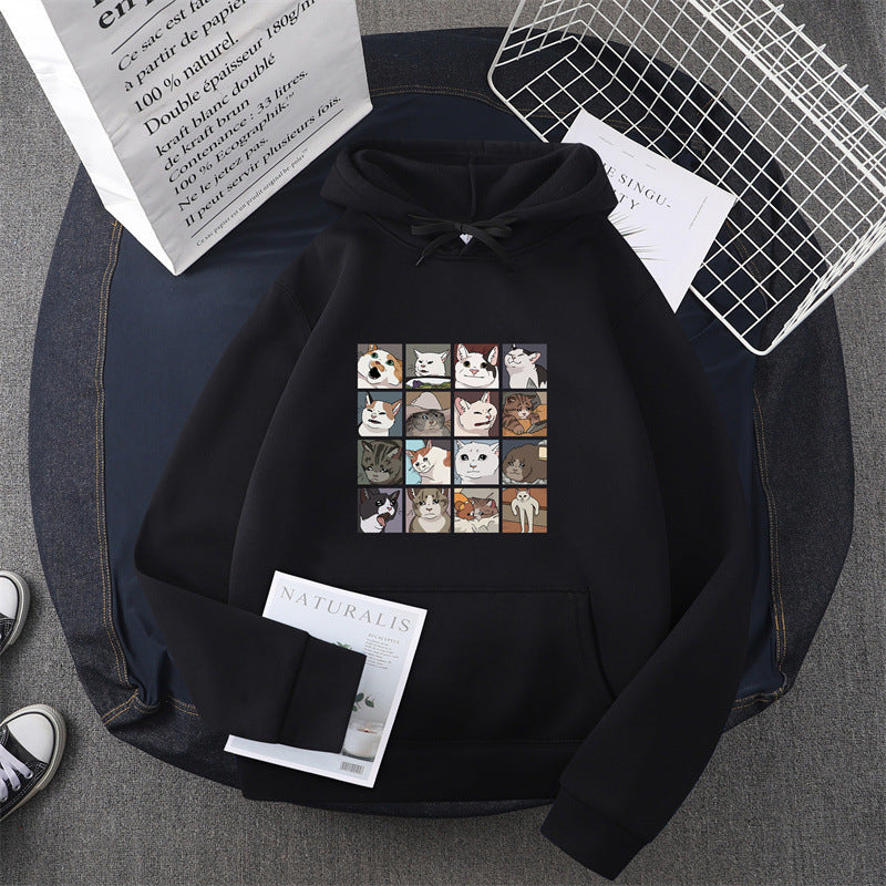 Damen Sweatshirt mit Tier-Motiv R&B