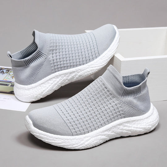 Damen atmungsaktive Slip-On Sneakers R&B