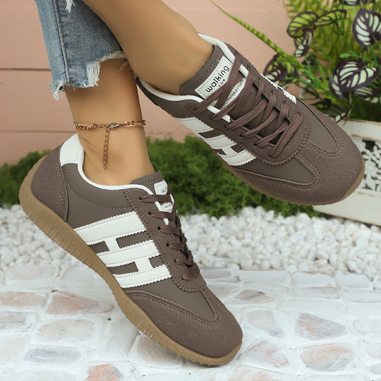 Damen Sneakers mit strukturiertem Obermaterial und bequemer Dämpfung R&B