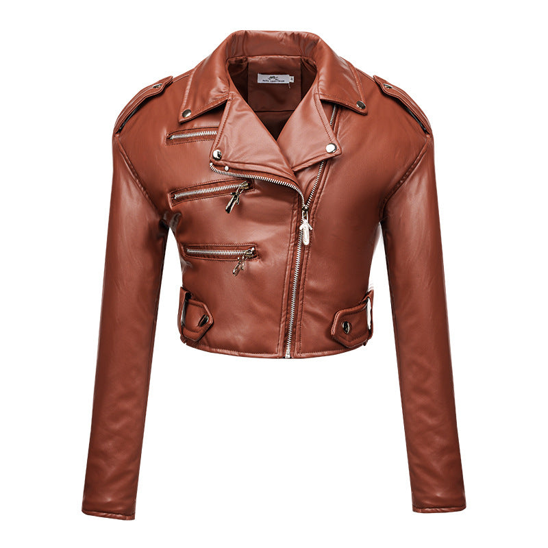 R&B | Kurze PU-Jacke