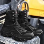 Damen taktische Winterstiefel mit rutschfester Sohle und atmungsaktiven Eigenschaften