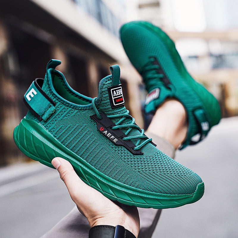 Damen Sportliche Strick-Laufschuhe mit elastischem Obermaterial R&B
