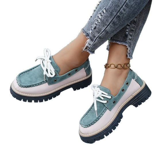 Damen Bequeme Boots mit trendigem Schnürdesign und robustem Profil R&B