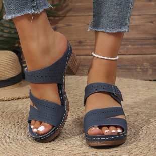 Damen Komfortable Riemchensandalen R&B