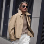 Damen Urbanistische Freizeitjacke mit hohem Kragen R&B