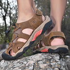 Damen Sportliche Freizeitsandalen mit schnellschnürbarem System und rutschfester Sohle R&B