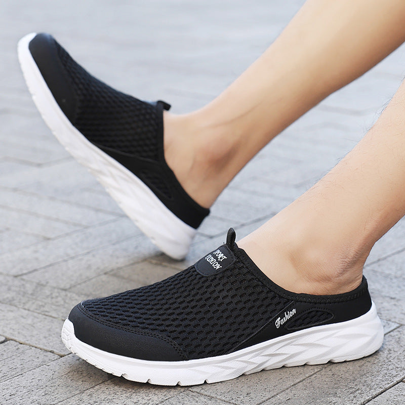 Damen Atmungsaktive Slip-On Freizeitschuhe mit rutschfester Sohle und flexiblem Obermaterial