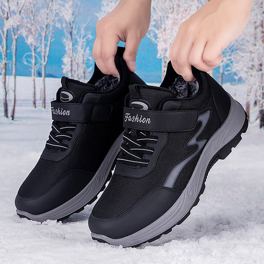 Damen Thermo Sneaker mit rutschfester Sohle und wärmendem Innenfutter R&B