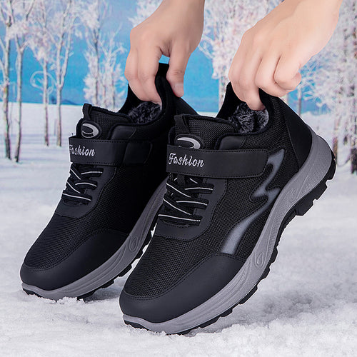 Damen Thermo Sneaker mit rutschfester Sohle und wärmendem Innenfutter R&B