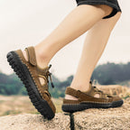 Damen Freizeit-Sandalen mit verstellbarem Riemen und atmungsaktivem Obermaterial R&B