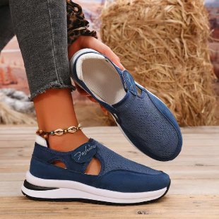 Damen Atmungsaktive Freizeitsneakers mit elastischem Riemendesign R&B