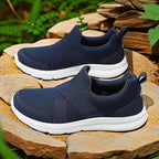 Damen Bequeme Slip-On Sneakers mit flexiblem Obermaterial und rutschfester Sohle