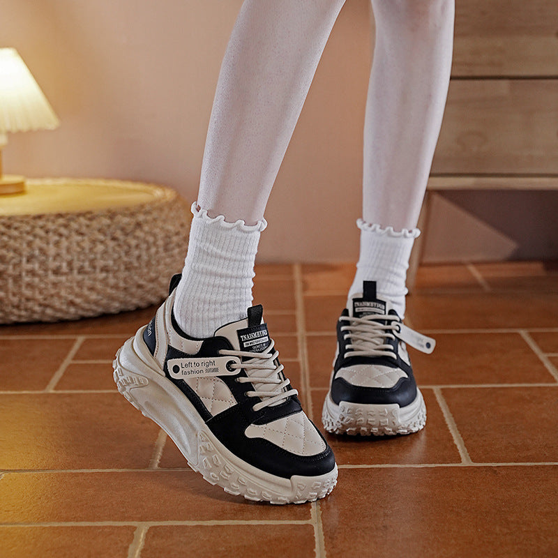 Damen Chunky Sneakers mit modernem Obermaterial und robustem Profil R&B