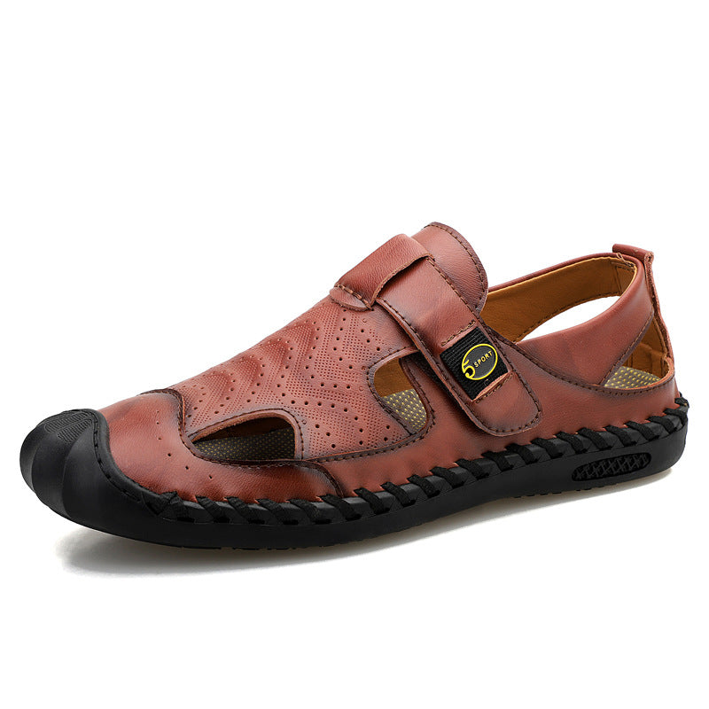 Herren Freizeitliche Sandalen mit rutschfester Sohle und atmungsaktiven Einsätzen R&B