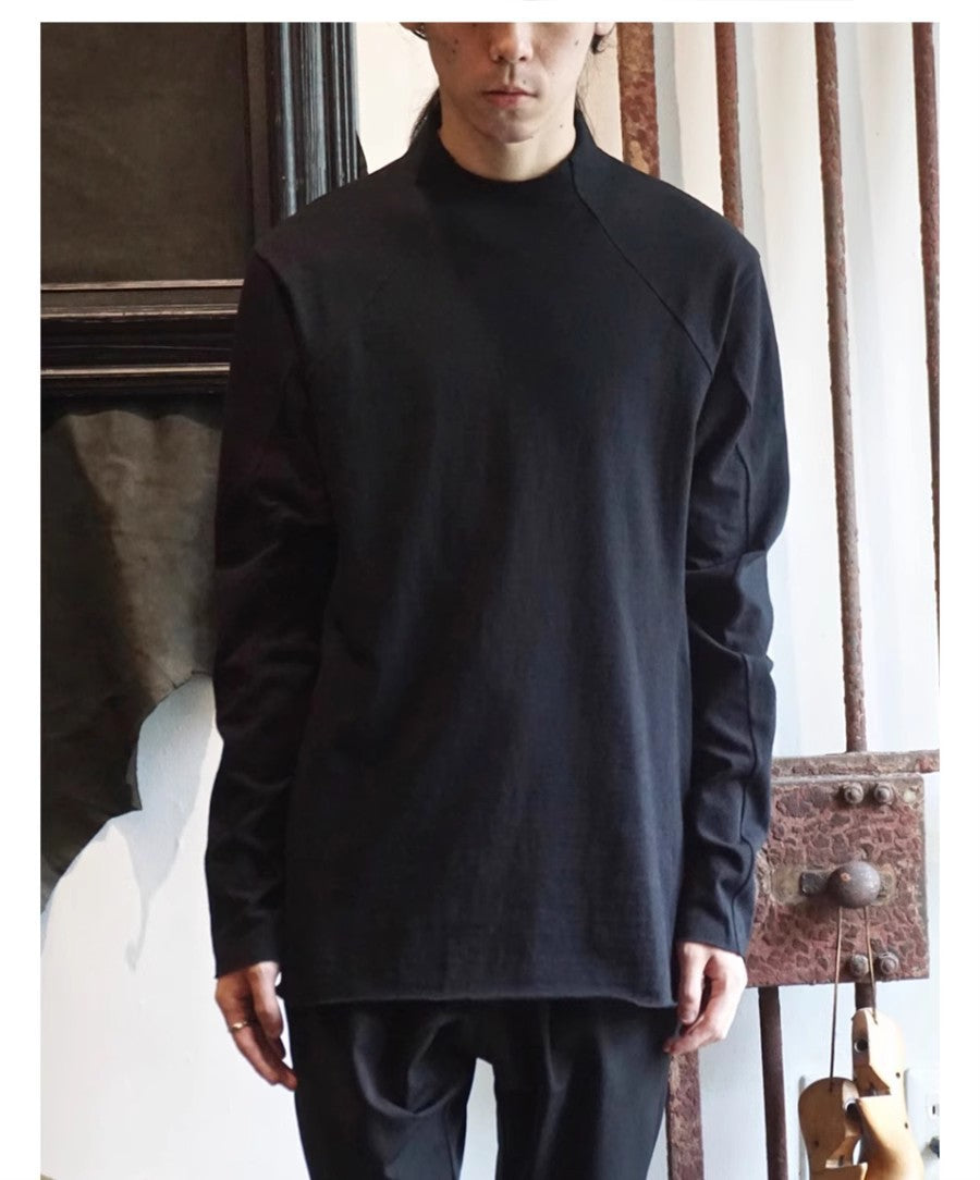 Herren lässiges Langarmshirt mit modernem Schnitt und atmungsaktiver Baumwollqualität R&B
