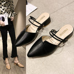 Damen elegante Sling-Pumps mit verstellbarem Riemchen und spitzem Zehenbereich R&B